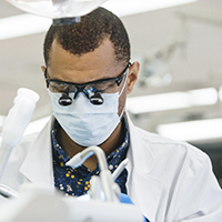 "man conducting scientific research"